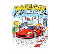 Race Car Coloring Book