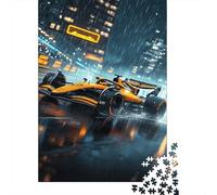 Race Car Night Rain Puzzle Giochi 1000 Pezzi Regalo Per Amore E Amico Arte Interesting Puzzle Adulti Foto 70x50cm/1000pcs