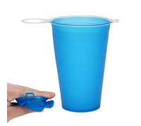 Race Cup - pieghevole per acqua morbida, 250 ml, riutilizzabile, per corsa, trekking, sport all'aria aperta, palestra e viaggi, portatile, per allenamento, e competizioni