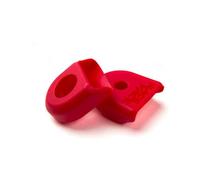 Race Face Cache manivelle Boot Pedal (pédalier Carbone) - Rouge