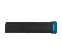 Race face grips getta grip black turquoise