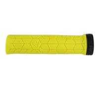 Race Face Getta Lock On 33 Mm Grips Giallo 130 mm Yellow / Black