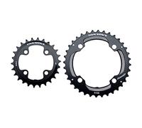 Race Face Set Plateaux Turbine - 11v - 2x11-26/36 - Noir