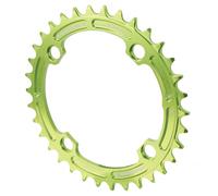 Race Face Singolo Narrow Larghezza 1x MTB Guarnitura - 104mm Bcd 34t Verde