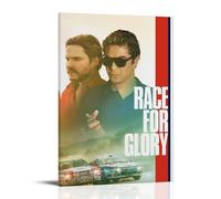 Race for Glory Movie 2 poster estetici da parete decorazione artistica da parete vintage su tela decorativa poster per soggiorno e camera da letto (40 x 60 cm) con cornice