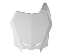 Race Tech Piastra frontale Factory bianca Suzuki RM-Z250/450, bianco