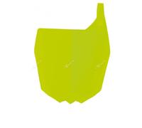 Race Tech Yamaha YZ125/250/250F/450F piastra frontale giallo fluorescente, giallo