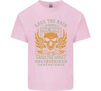 Race The Wind Maglietta Per Moto Biker Bambini