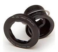 RaceFace Cinch M18x15 - Set di bulloni e tappi per estrattore, colore: Nero lucido