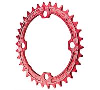 Raceface Narrow Larghezza Guarnitura: 104mm Bcd 36t Rosso