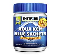 Raceflag Additivo Sanitaria Aqua KEM 15 bustine + 3 Gratuiti Campeggio Car, Caravan