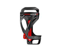 Raceone, Porta borracce per bicicletta Unisex adulto, Nero/Rosso, Unica