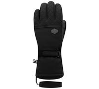 Racer - Guanti da sci in Primaloft® - G Snow 5 Black per Donne in Pelle - Taglia 7 - Nero Nero 7