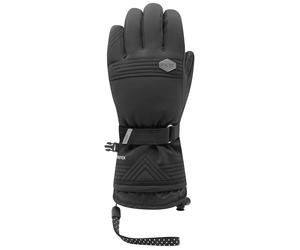 Racer - Guanti da sci per donna in GORE-TEX ePE e piumino d'oca - G Starz 3 Black - Taglia 6 - Nero