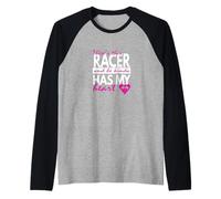 Racer ha Il Mio Cuore Maglia con Maniche Raglan