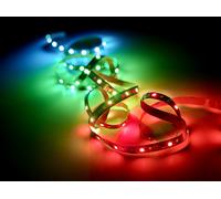 RACER STRISCIA LED 10W 750lm, 3000K ANCHE RGB EFFETTO RAINBOW CON EFFETTO SOUND TAGLIABILE CON TELECOMANDO MULTIFUNZIONE L. 3 METRI DIMMERABILE