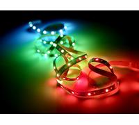 RACER STRISCIA LED 15W 1250lm, 3000K ANCHE RGB EFFETTO RAINBOW CON EFFETTO SOUND TAGLIABILE CON TELECOMANDO MULTIFUNZIONE L. 5 METRI DIMMERABILE