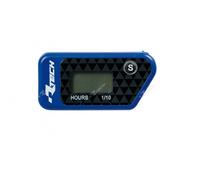 RACETECH CONTAORE SENZA FILI RESETTABILE WIRELESS HOUR METER MOTO TRIAL BLU