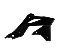 RACETECH Convogliatore Aria Radiatore Kawasaki Replica Nero - R-CVKXFNR0013