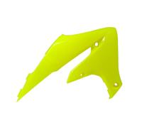 RACETECH Convogliatore Aria Radiatore Yamaha Replica Giallo Fluo -R-CVYZFGF0018