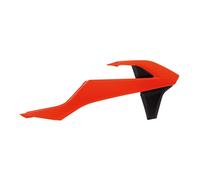 RACETECH Convogliatore AriaRadiat. Ktm Replica Nero-Arancione K-R-CVKTMARNR16