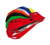 RACETECH Coppia Ricambio Paramani Dual Evo Rosso Crf - R-REPPMDURS14