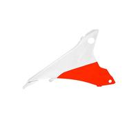 Racetech COVER AIRBOX DESTRA KTM EXC F 2014-2016 Arancione neon/Bianco