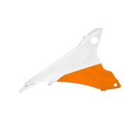 Racetech COVER AIRBOX DESTRA KTM EXC F OEM 2014-2016 Arancione/Bianco
