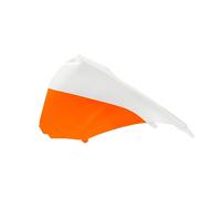 Racetech COVER AIRBOX SINISTRA KTM 2013-2016 ARANCIONE KTM-BIANCO
