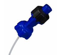 RACETECH Kit Conversione Tappo Rifornimento Rapido Blu - R-GASCANQFBL0