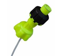 RACETECH Kit Conversione Tappo Rifornimento Rapido Giallo Fluo - R-GASCANQFGI0