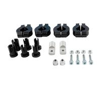 RACETECH - KIT MONTAGGIO IN PLASTICA PARAMANI UNIVERSALI