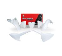 RACETECH Kit Plastiche 5 Pezzi Husqvarna Replica Bianco - R-KITHSQ-OEM-585