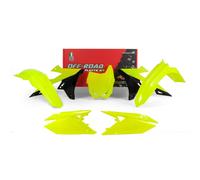 RACETECH Kit Plastiche 5 Pezzi Suzuki Replica Nero-Giallo Fluo-R-KITRMZ-GF0-518