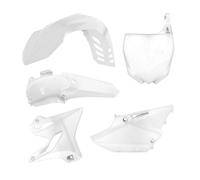 RACETECH Kit Plastiche 5 Pezzi Yamaha Replica Bianco - R-KITYZ0-BN0-515