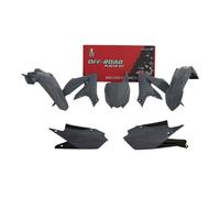 RACETECH Kit Plastiche 5 Pezzi Yamaha Replica Grigio-Quantum - R-KITYZF-GR0-518