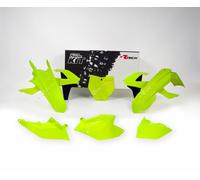 RACETECH KIT PLASTICHE COMPLETO GIALLO FLUO NEON YELLOW KTM SXF 450 2017 PLASTIC