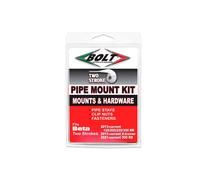 Racetech KIT VITERIA MARMITTA ZINCATO BETA RR 125/200/250/300 2013-2023 ARGENTO