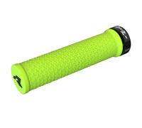 RACETECH Manopola R20 Bici Lock-On Giallo Fluo - B-MPRBIKEGF20