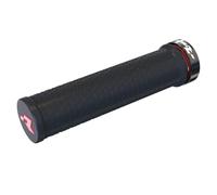 Rtech R20 Lock-On Bicicletta Manubrio Maniglie Chiusa Nero