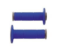 RACETECH Manopole Extrasoft Full Diamond Universali Grigio-Blu - R-MPRGRBL0011
