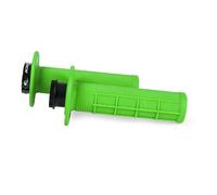 Racetech MANOPOLE R20 WAFFLE LOCK-ON UNIVERSALI - MODELLO HALF WAFFLE VERDE NEON
