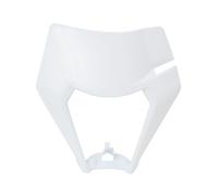RACETECH Mascherina Portafaro Ricambio Ktm Replica Bianco - R-MASKKTMBN20