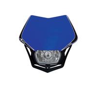 RACETECH Mascherina Portafaro Universale V-Face Full Led Blu-Nero-R-MASKBLNR010