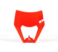 RACETECH PLASTICA MASCHERINA FARO ANTERIORE EXC 250 300 2017 2018 ARANCIO FLUO