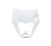 RACETECH PLASTICA MASCHERINA FARO ANTERIORE EXC-F 450 500 2017 2018 BIANCA