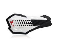 Rtech Paramani per moto HP2 Racetech in plastica universali – Kit di montaggio – Bianco