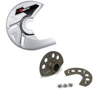 RACETECH PROTEZIONE DISCO ANTERIORE PARADISCO BIANCO + KIT SUZUKI RMX 450 2012
