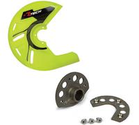 RACETECH PROTEZIONE DISCO ANTERIORE PARADISCO FLUO + KIT KAWASAKI KXF 450 2016