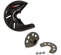 RACETECH PROTEZIONE DISCO ANTERIORE PARADISCO NERO + KIT KTM EXC EXC-F 2014